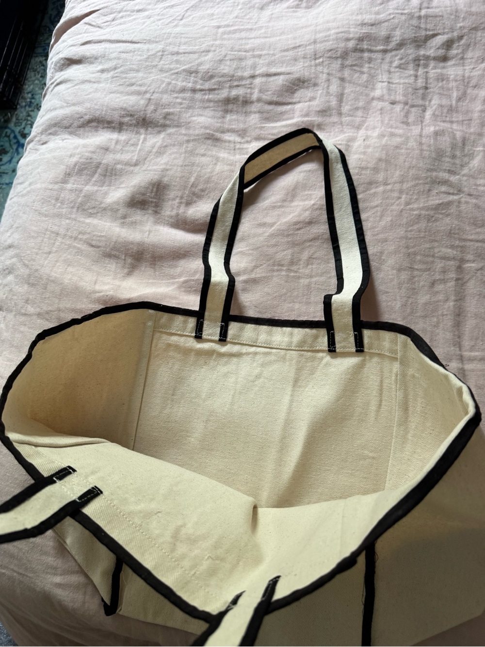 Sezane Canvas Tote Bag NEE
